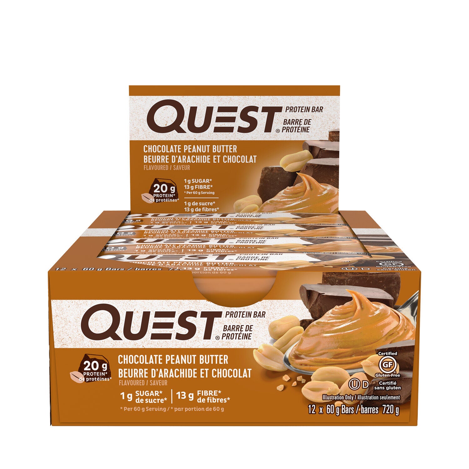 Protein Bar - Chocolate Peanut Butter Chocolate Peanut Butter | GNC